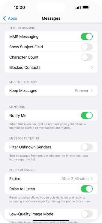 Slide your finger upwards starting from the bottom of the screen to return to the home screen.
