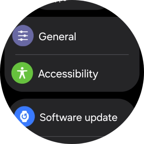 Press Accessibility.