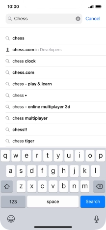 Press Search.