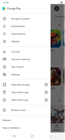 Press My apps & games.