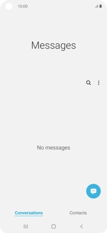 Press the new message icon.