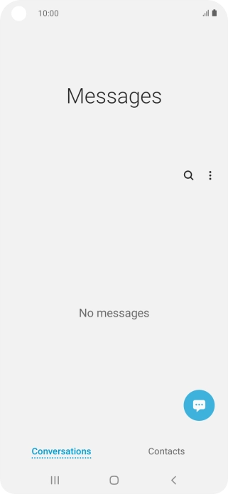 Press the new message icon.