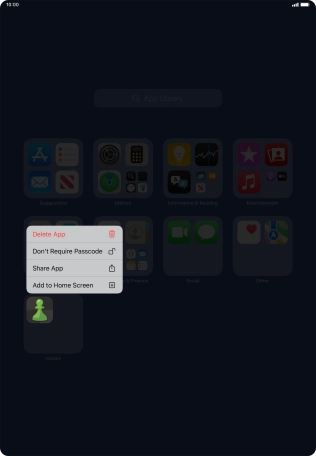 Press Don't Require Passcode. Press Don't Require Passcode.