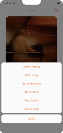 Press Add to Playlist.