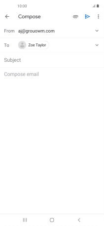 Press Subject and key in the required subject. Press Subject and key in the required subject.