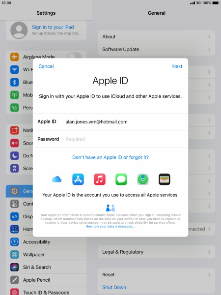Press the field next to Press the field next to