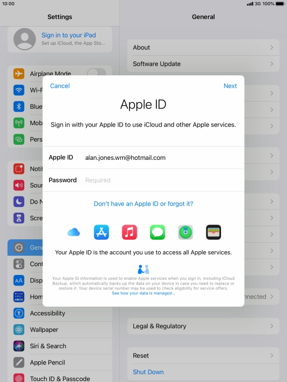 Press the field next to Press the field next to