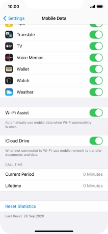 Slide your finger upwards starting from the bottom of the screen to return to the home screen.