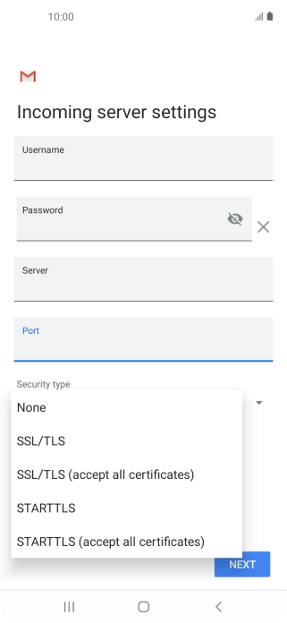 Press None. Press None.