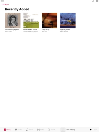 Press the drop down list.