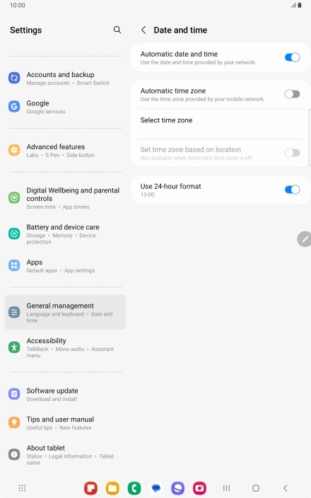 Press the indicator next to Press the indicator next to