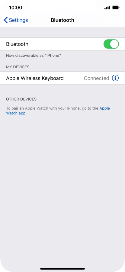 Slide your finger upwards starting from the bottom of the screen to return to the home screen.