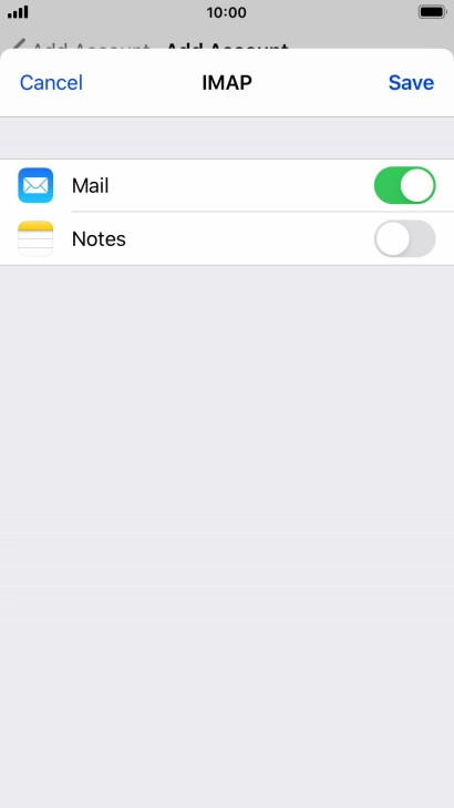 Press Save. Your email account has now been set up. To select more settings for incoming and outgoing server, proceed with the following steps.