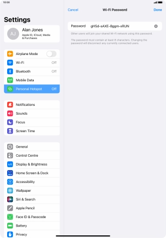 Press Done. Press Done.