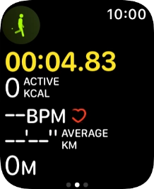 Slide your finger right starting from the left side of the screen.