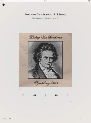 Press arrow right to go to the next audio file. Press arrow right to go to the next audio file.
