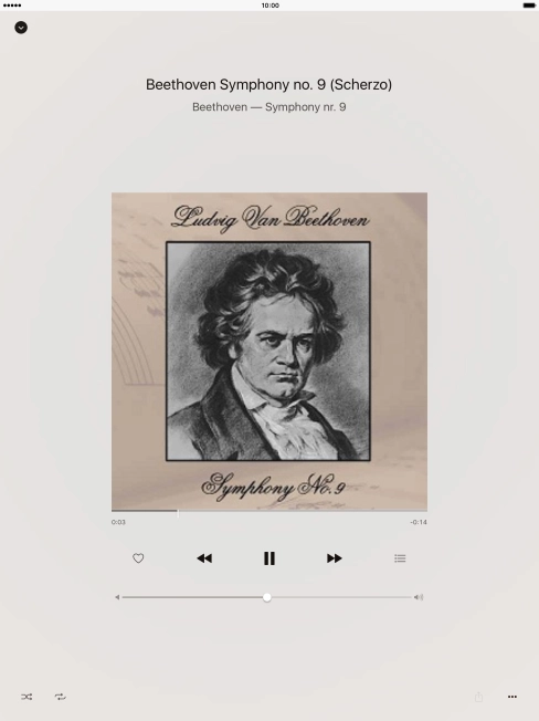 Press arrow right to go to the next audio file. Press arrow right to go to the next audio file.