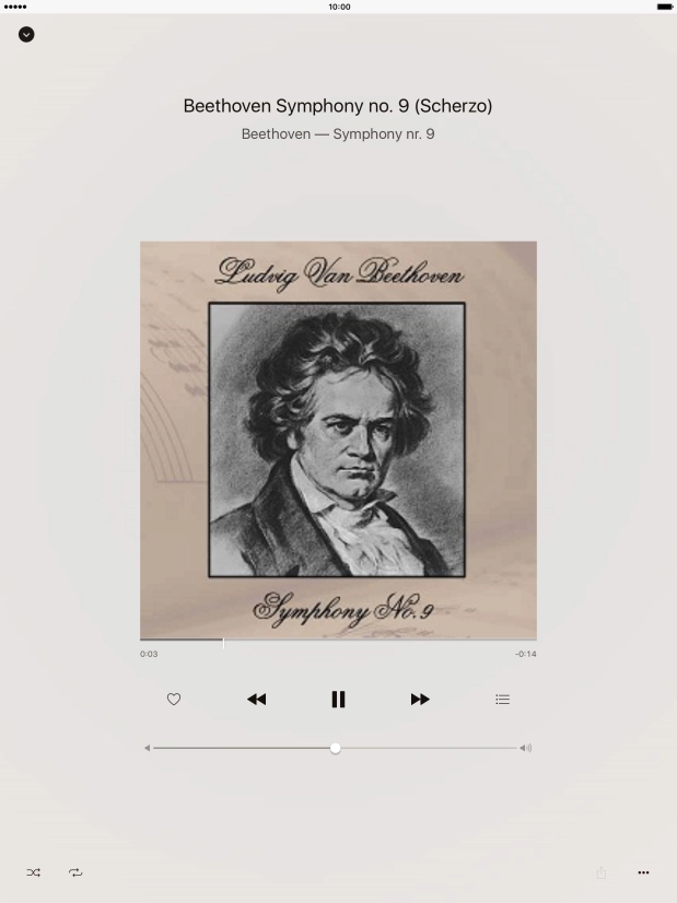 Press arrow right to go to the next audio file. Press arrow right to go to the next audio file.