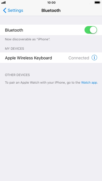 Press the Home key to return to the home screen. Press the Home key to return to the home screen.