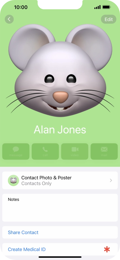 Slide your finger upwards starting from the bottom of the screen to return to the home screen.