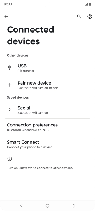 Press Pair new device.