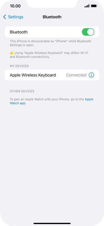 Slide your finger upwards starting from the bottom of the screen to return to the home screen.