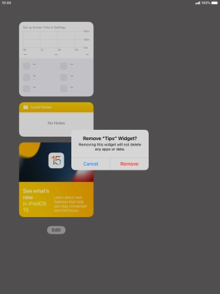Press Remove. Press Remove.