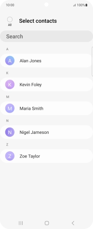 Press the field above 