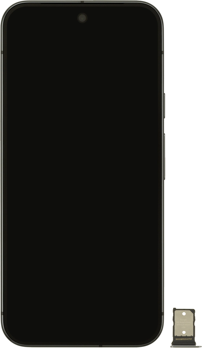 Turn your SIM so the angled corner of the SIM matches the angled corner of the SIM holder.
