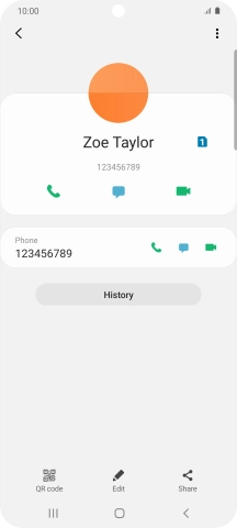 Press the call icon next to the required number. Press the call icon next to the required number.