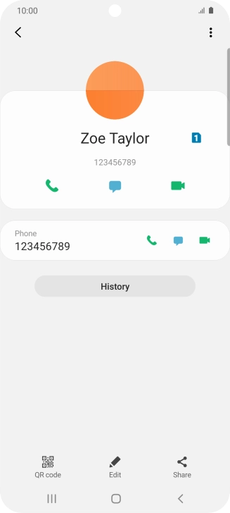 Press the call icon next to the required number. Press the call icon next to the required number.