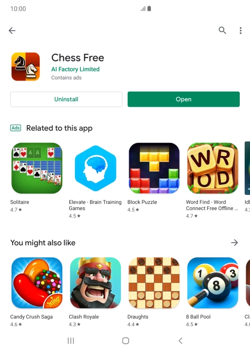 Press the Home key to return to the home screen. Press the Home key to return to the home screen.