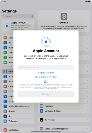 Press Email or Phone Number and key in the username for your Apple ID. Press Email or Phone Number and key in the username for your Apple ID.
