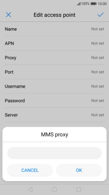 Key in 10.202.002.060 and press OK.