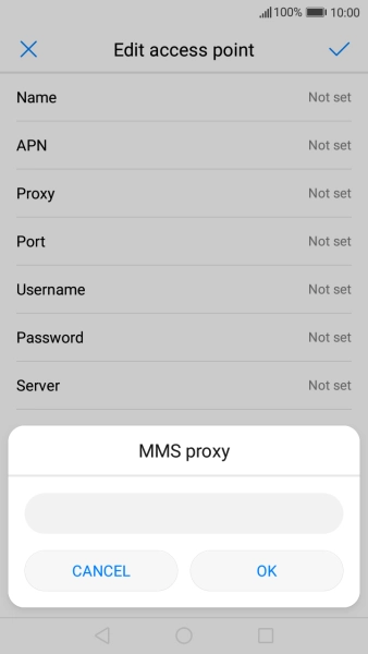 Key in 10.202.002.060 and press OK.