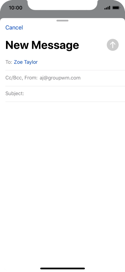 Press the field next to 