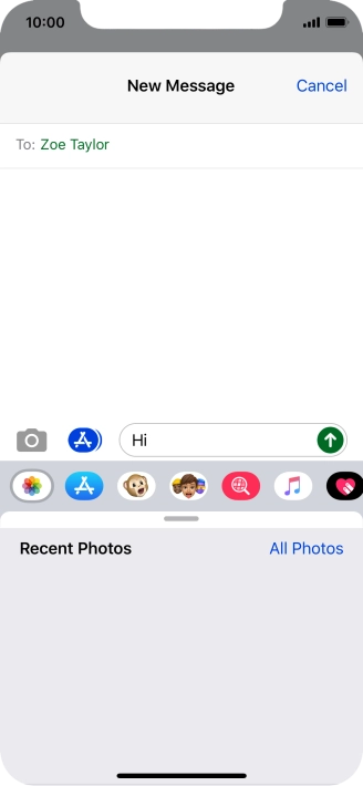 Press All Photos and go to the required folder.