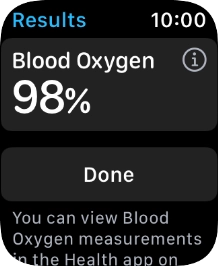 Your result is displayed on the screen.