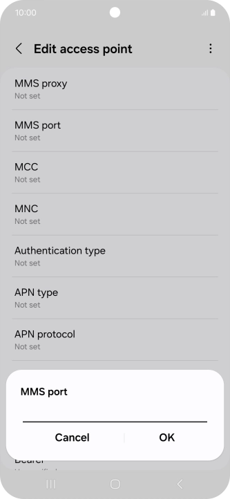 Key in 8080 and press OK. Key in 8080 and press OK.