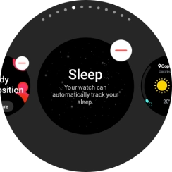 Press the remove widget icon.