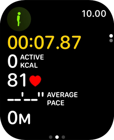 Slide your finger right starting from the left side of the screen.