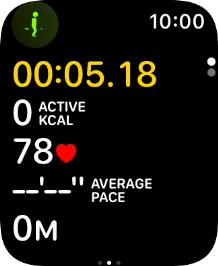 Slide your finger right starting from the left side of the screen.