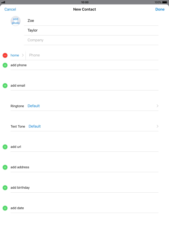Press Phone and key in the required phone number.