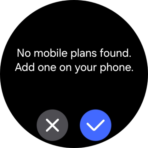 Press the confirm icon.
