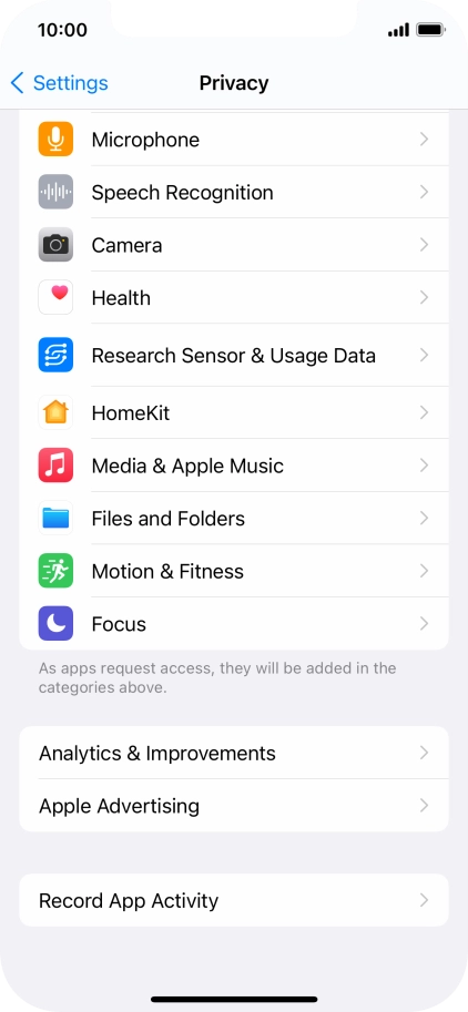 Press Record App Activity.