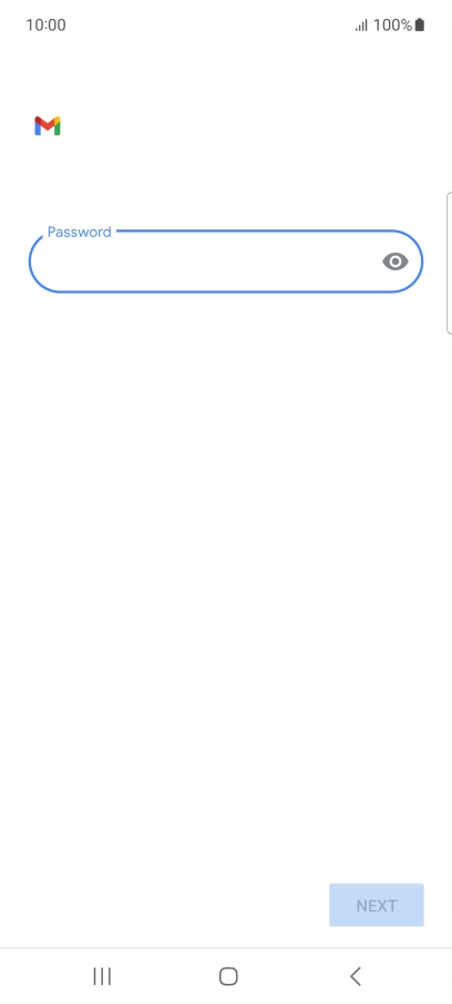 Press the field below 