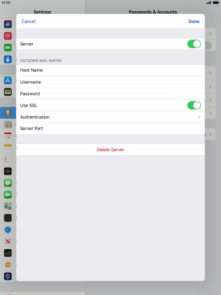 Press the indicator next to Press the indicator next to