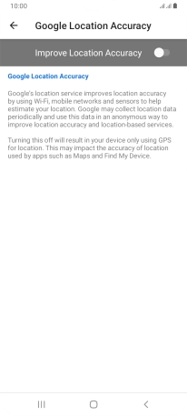 If you press the indicator next to 