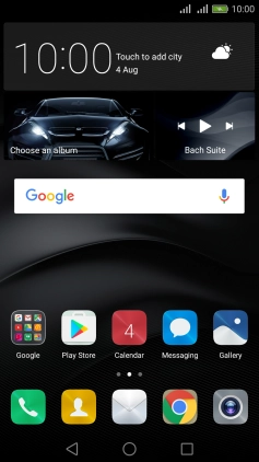 When the battery charging icon is displayed, the battery is charging.