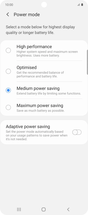 Press the Home key to return to the home screen. Press the Home key to return to the home screen.
